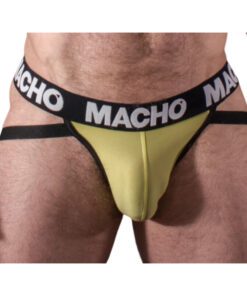 MACHO - MX25A JOCK AMARILLO LYCRA S