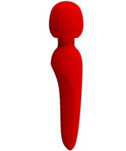 PRETTY LOVE - MEREDITH MASAJEADOR 12 MODOS VIBRACION ROJO