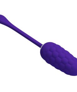 PRETTY LOVE - HUEVO VIBRADOR CON TEXTURA MARINA RECARGABLE LILA