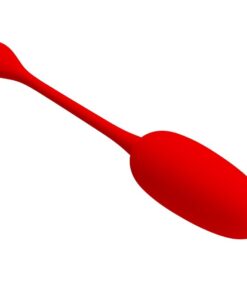 PRETTY LOVE - KNUCKER HUEVO VIBRADOR RECARGABLE ROJO