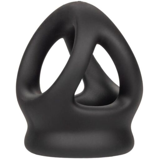 CALEXOTICS - ALPHA ANILLO DE JAULA DOBLE NEGRO - Imagen 4