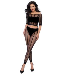 CHILIROSE - CR 4647 TOP  LEGGINS NEGRO S/M