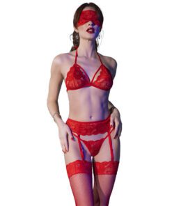 CHILIROSE - CR 4467 SET CUATRO PIEZAS ROJO S/M