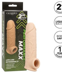 CALEXOTICS - PERFORMANCE MAXX EXTENSIÓN REALISTA 7 PIEL CLARO