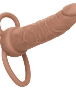 CALEXOTICS - PERFORMANCE MAXX DOBLE PENETRADOR RECARGABLE PIEL MORENO