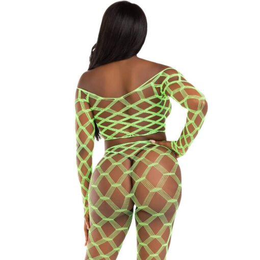 LEG AVENUE - TOP  LEGGINS HARDCORE VERDE - Imagen 3