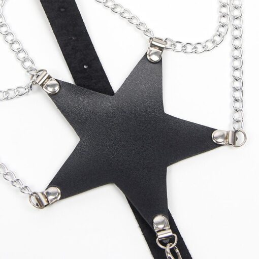 SUBBLIME - ARNÉS CUERPO ENTERO ESTRELLA DETALLE CADENA TALLA ÚNICA - Imagen 5