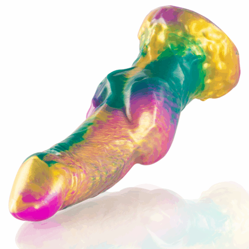 EPIC - IRIS DILDO CON TESTÍCULOS ARCOÍRIS DE PLACER - Imagen 4