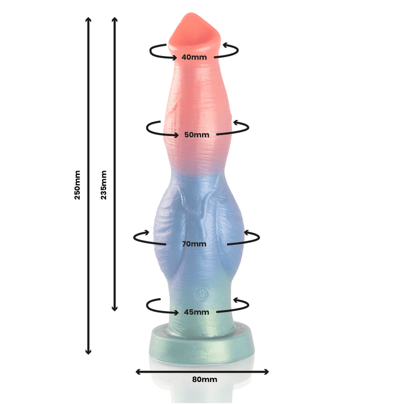 EPIC - ARION DILDO SINFONÍA DEL PLACER RECARGABLE CONTROL REMOTO - Imagen 3