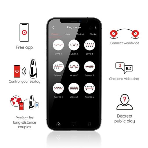 ONINDER - SEOUL MASTURBADOR MASCULINO DE COMPRESION Y VIBRACIÓN - APP GRATUITA - Imagen 5