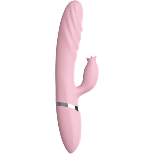 ARMONY - VIBRADOR  THRUSTING CON LENGUA EFECTO CALOR ROSA - Imagen 4