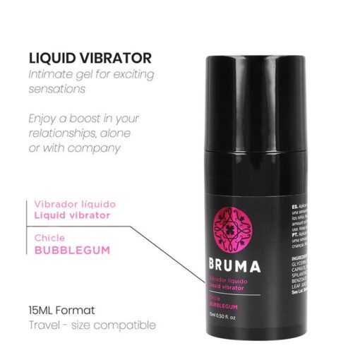 BRUMA - VIBRADOR LÍQUIDO CHICLE - Imagen 2