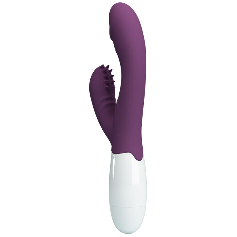 PRETTY LOVE - BUTTERFLY KISS VIBRADOR RABBIT ESTIMULADOR PUNTO G MORADO - Imagen 3