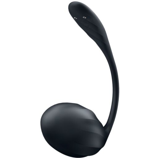 SATISFYER - RIBBED PETAL ESTIMULADOR PUNTO G CONTROL REMOTO NEGRO APP GRATUITA - Imagen 2