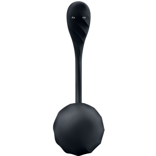 SATISFYER - RIBBED PETAL ESTIMULADOR PUNTO G CONTROL REMOTO NEGRO APP GRATUITA - Imagen 5