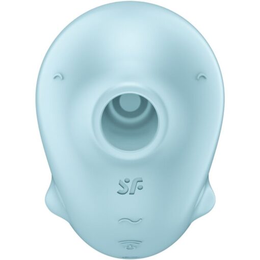 SATISFYER - SASSY SEAL ESTIMULADOR  VIBRADOR AZUL - Imagen 4
