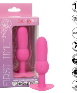 CALEXOTICS - FIRST TIME PLUG ANAL CON CUENCAS 10 VIBRACIONES ROSA