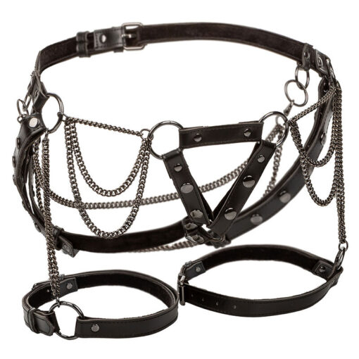 CALEXOTICS - EUPHORIA ARNÉS DE MUSLO CON CADENAS PREMIUM - Imagen 2