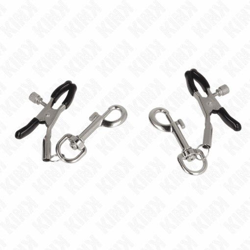 KINK - PINZAS PARA PEZONES CON GANCHO 6 CM - Imagen 2