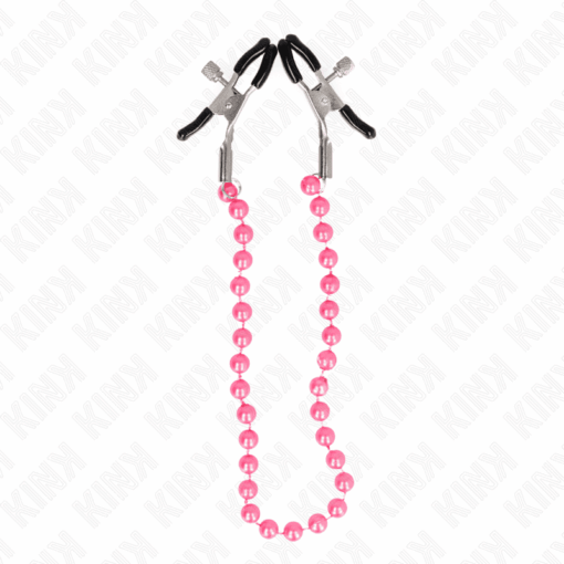 KINK - PINZAS PARA PEZONES CON CADENA VIOLETA 30 CM - Imagen 2