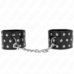 KINK - MUÑEQUERAS ESTILO PUNK AJUSTABLE 19-24 CM X 5.5 CM