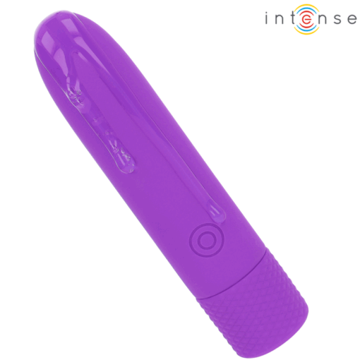 INTENSE - SYMONE BALA VIBRADORA RECARGABLE POR USB 8 VIBRACIONES MORADO 10 X 2.2 CM - Imagen 4