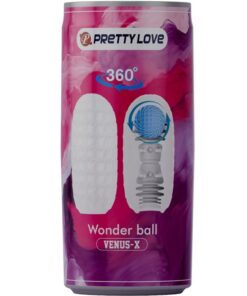 PRETTY LOVE - VENUS X MASTURBADOR MASCULINO MODELO 3 BLANCO