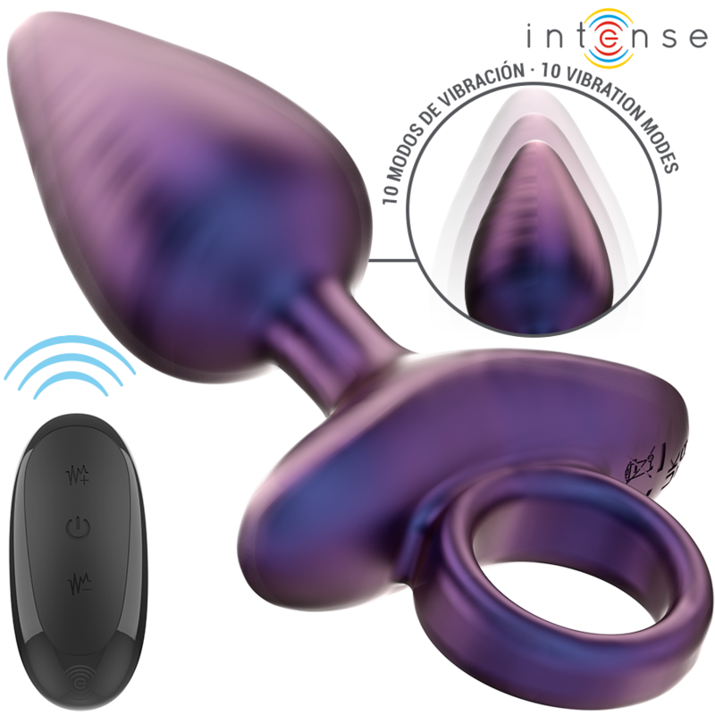 INTENSE - MICHAEL PLUG ANAL VIBRADOR MODELO 2 CONTROL REMOTO - Imagen 2