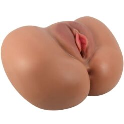 Alternative view of CRAZY BULL - LUNA TRASERO VIBRADOR CON VAGINA Y ANO REALÍSTICO CONTROL REMOTO