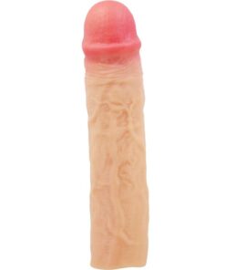 PRETTY LOVE - DEREK FUNDA PENE CON EXTENSIÓN DE 7.6 CM NATURAL