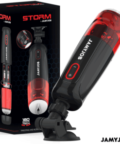 JAMYJOB - STORM MASTURBADOR VAGINA AUTOMÁTICO 10 MODOS ROTACIÓN Y EMPUJE