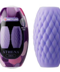 PRETTY LOVE - ATHENA EROS MASTURBADOR MASCULINO SILICONA MORADO