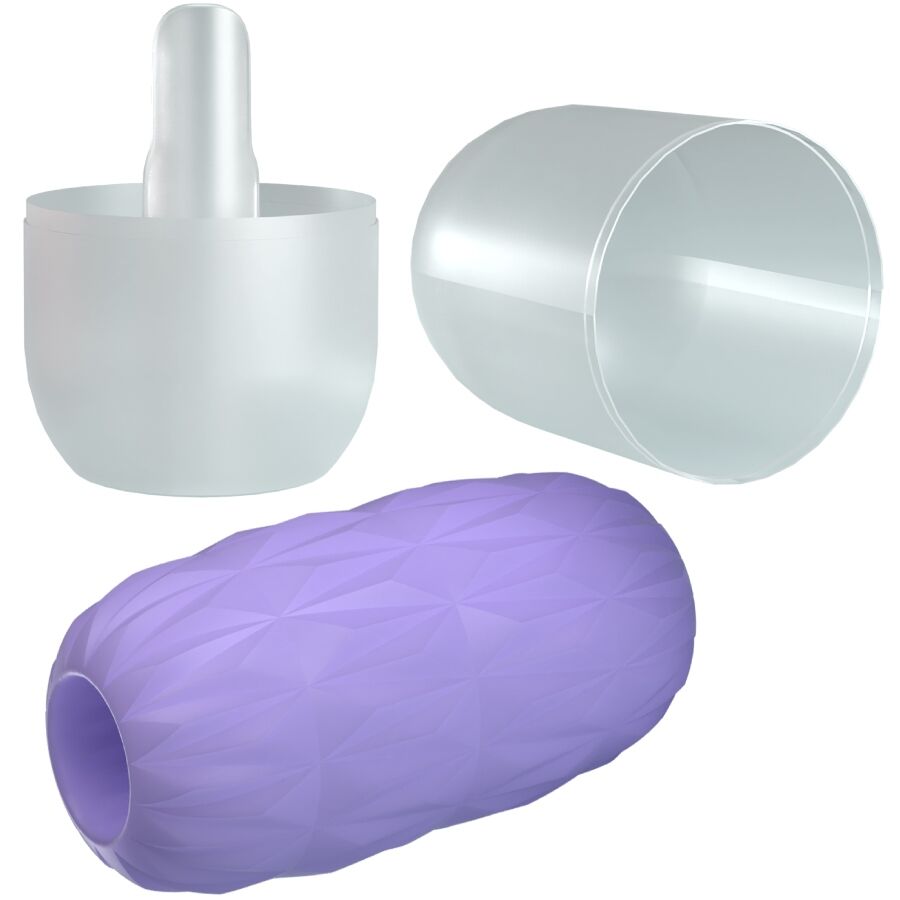 PRETTY LOVE - ATHENA ALICE MASTURBADOR MASCULINO MORADO - Imagen 4