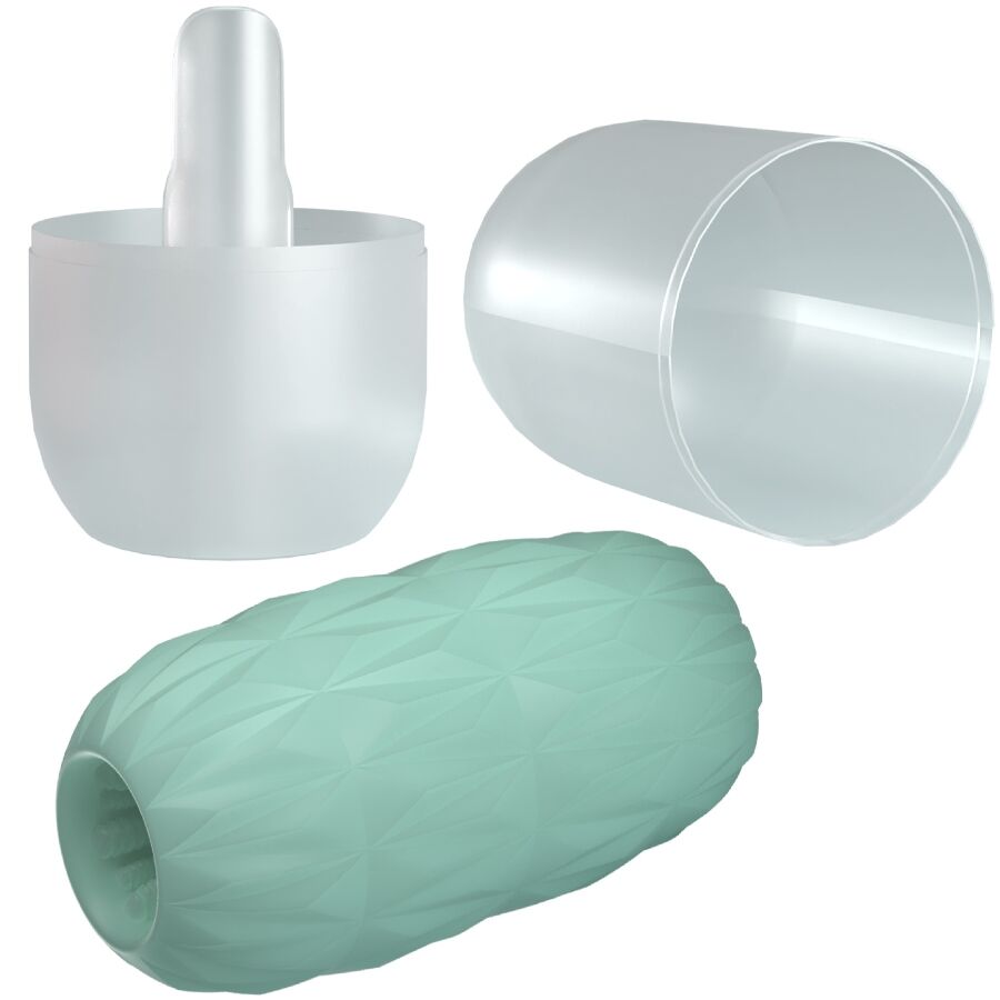 PRETTY LOVE - ATHENA ALICE MASTURBADOR MASCULINO TURQUESA - Imagen 4