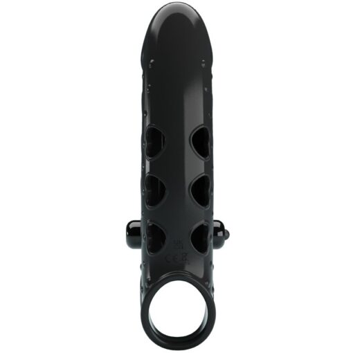 ROMANCE - FUNDA PARA PENE CON VIBRACIÓN NEGRO - Imagen 3