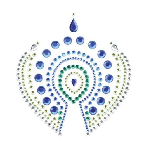 BIJOUX - INDISCRETS FLAMBOYANT AZUL  VERDE - Imagen 4