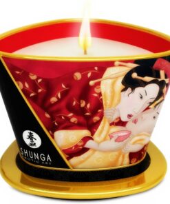 SHUNGA - MINI CARESS BY CANDELIGHT VELA MASAJE FRESAS Y CAVA 170 ML