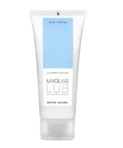 MIXGLISS - LUBRICANTE BASE DE AGUA NATURAL 70 ML