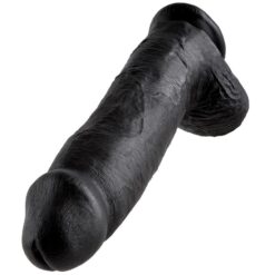 Alternative view of KING COCK - PENE REALISTICO NEGRO 30.48 CM