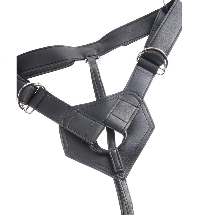 KING COCK - HARNESS CON PENE REALÍSTICO 17.8 CM - Imagen 3