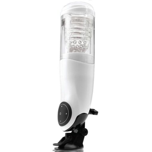 EXTREME TOYZ - PDX MEGA BATOR USB MASTURBADOR MASCULINO VAGINA BLANCO - Imagen 2