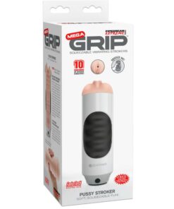 EXTREME TOYZ - PIPEDREAM MEGA GRIP VAGINA MASTURBADOR VIBRADOR