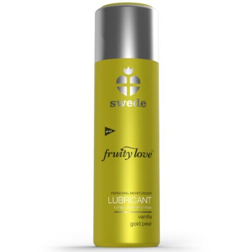 SWEDE - FRUITY LOVE LUBRICANTE PERA GOLDEN Y VAINILLA 50 ML - Imagen 2