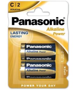 PANASONIC - BRONZE PILA ALKALINA C LR14 BLISTER*2