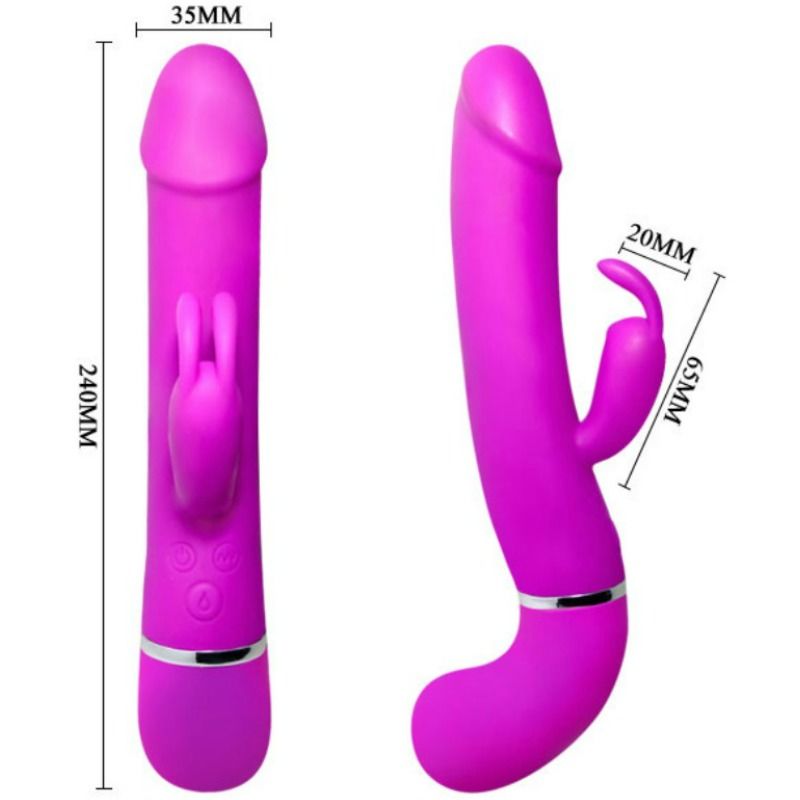 PRETTY LOVE - VIBRADOR HENRY 12 MODOS DE VIBRACIÓN Y FUNCIÓN SQUIRT - Imagen 5
