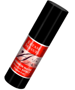 EXTASE SENSUAL - ACEITE MASAJE EFECTO CALOR CON FEROMONAS FRUTA DE LA PASION 30 ML