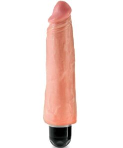 KING COCK - VIBRADOR REALÍSTICO STIFFY 20.3 CM NATURAL