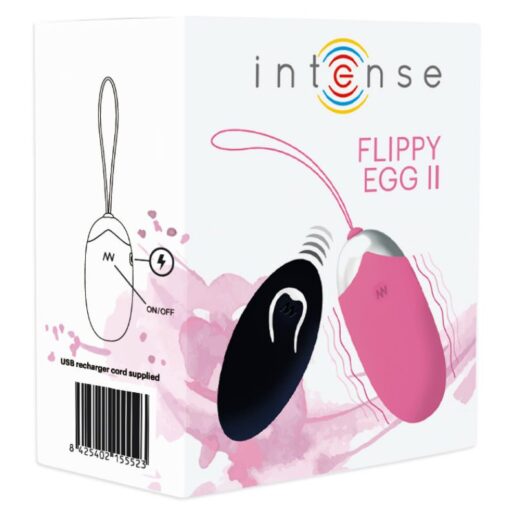 INTENSE - FLIPPY II HUEVO RECARGABLE REMOTO ROSA - Imagen 5