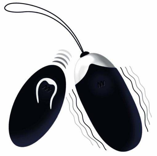 INTENSE - FLIPPY II HUEVO RECARGABLE REMOTO NEGRO - Imagen 2