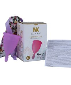 NINA KIKÍ - COPA MENSTRUAL LILA - TALLA L